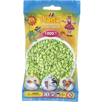 Sachet 1000 perles Midi: vert