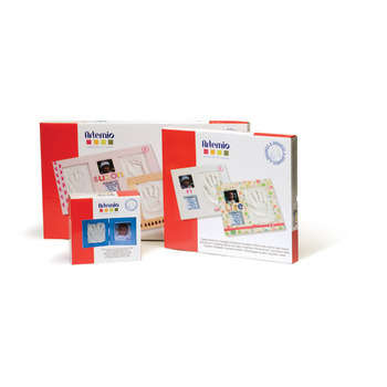 Kit emprunte - Cadre double naturel