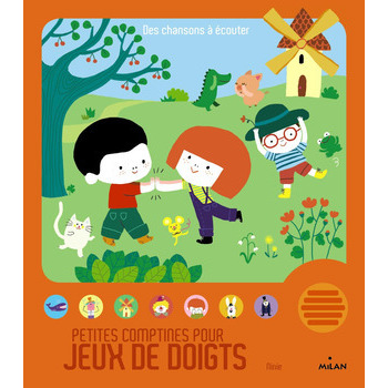 Livre de comptines pour jeux de doigts