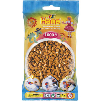 Sachet 1000 perles Midi: marron