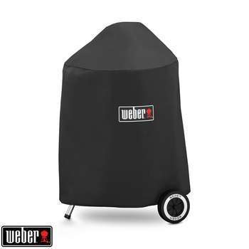 Housse pour barbecue à charbon en tissu noir - D.