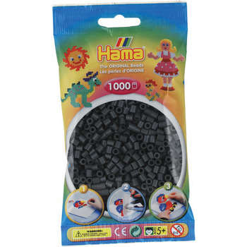 Sachet 1000 perles Midi: gris foncé