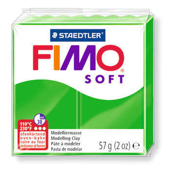 Pâte Fimo Soft, 57 g - Vert tropique