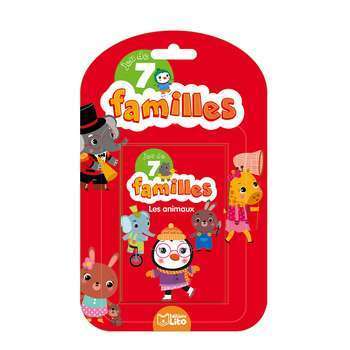 Jeu de 7 familles animaux