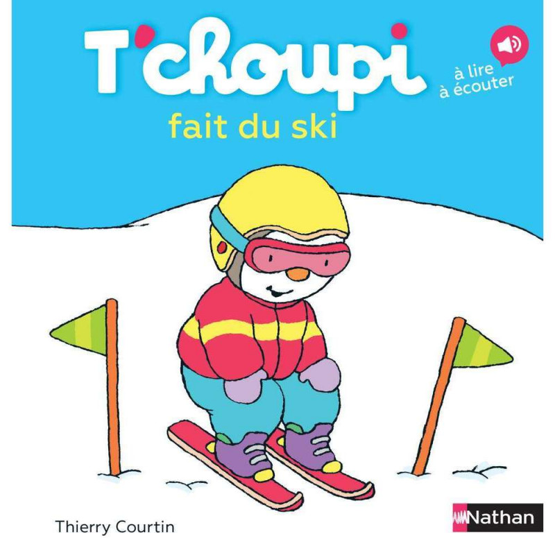 Livre : T'choupi fait du ski