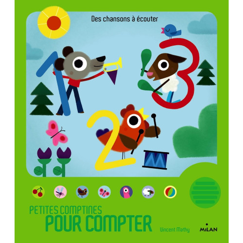 Livre Petites comptines pour compter : des chanson
