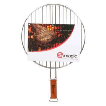 Grille double ronde diam 37cm