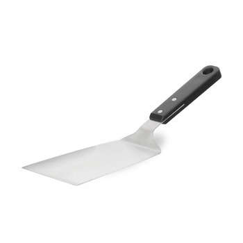 Maxi spatule longue en inox couleur aluminium - 32