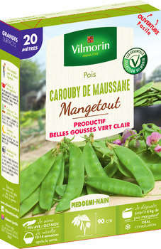 Graines de pois Mangetout Carouby de Maussane en b
