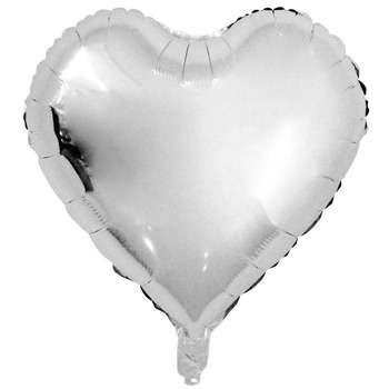 Ballon aluminium cur argent
