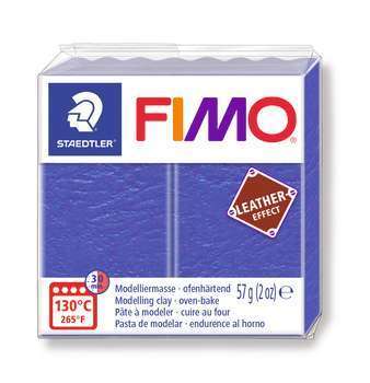 Pâte Fimo Effect cuir 57g indigo