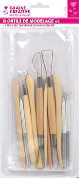 Set 11 accessoires de modelage n°2
