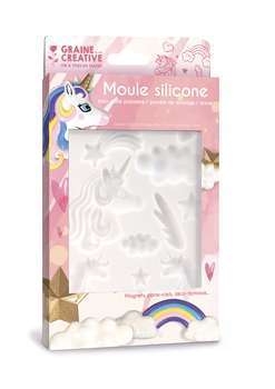 Moule silicone 20x13 Licorne