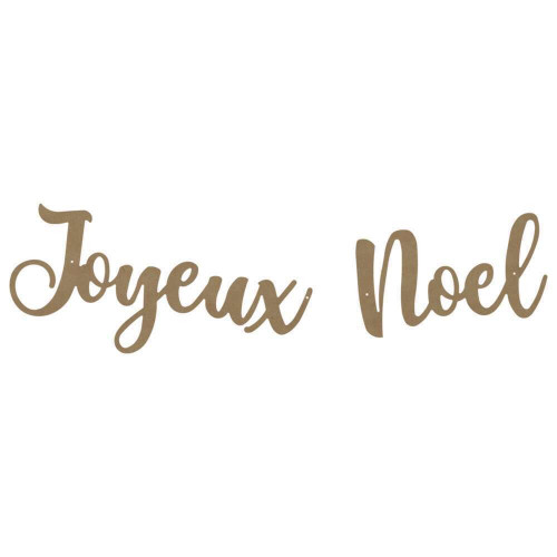 Guirlande Joyeux Noël corde 1. 80m