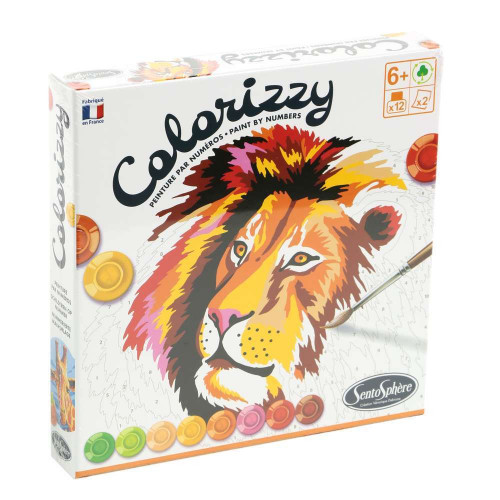 Jeu créatif Colorizzy : Savane