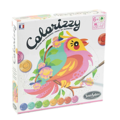Jeu créatif Colorizzy : Oiseaux