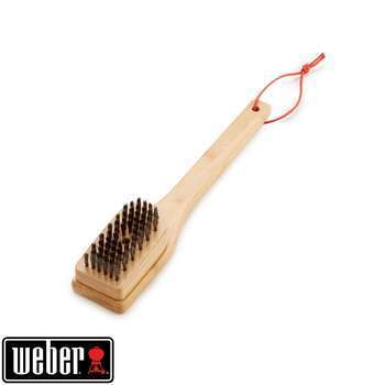 Brosse pour barbecue en bambou - 30 cm