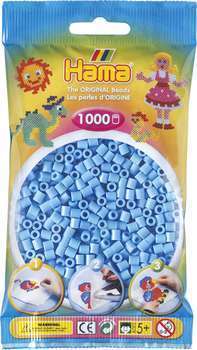 Sachet 1000 perles Midi: bleu