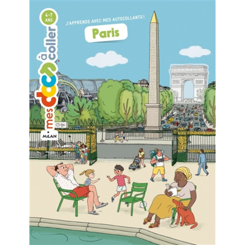 Livre pour enfant, mes docs à coller : Paris