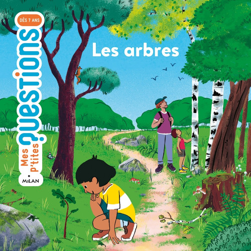 Livre pour enfant, p'tites questions : les arbres