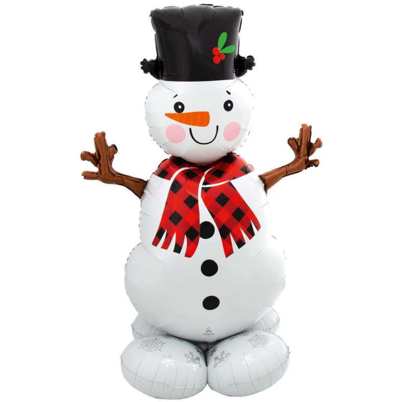 Ballon airloonz bonhomme de neige