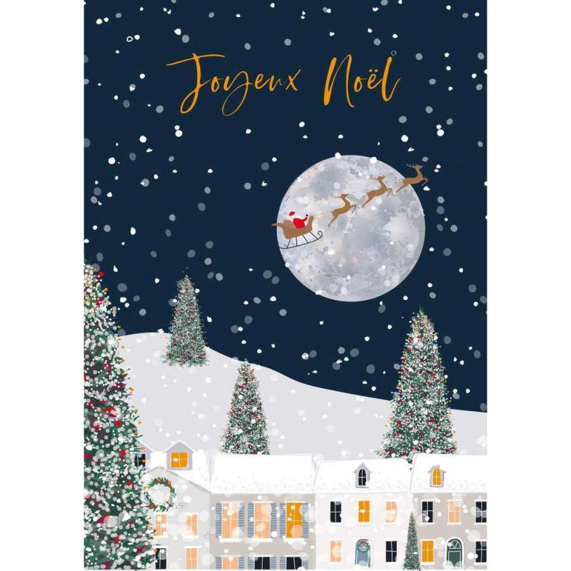 8 cartes de vux doubles Noël, Belly Button, color