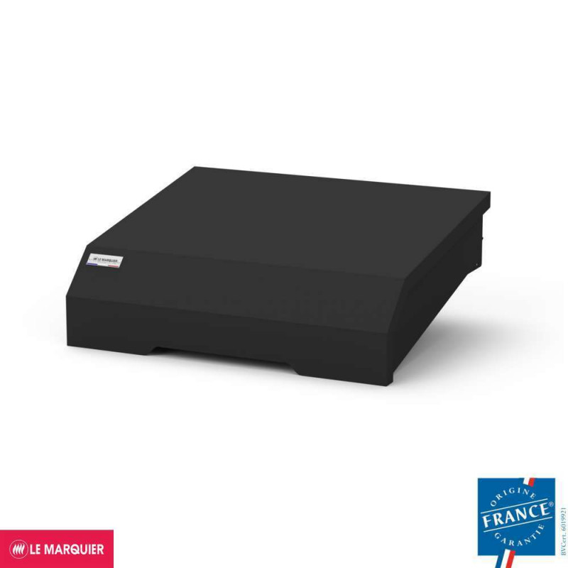 Couvercle 60 VINTAGE pour planchas acier noir - 65