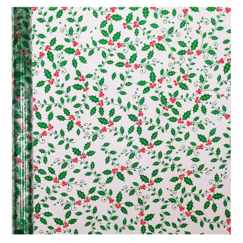 Rouleau de papier cadeaux transparent imprimé - 20