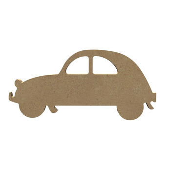 Forme en médium - 2CV (l. 18cm)