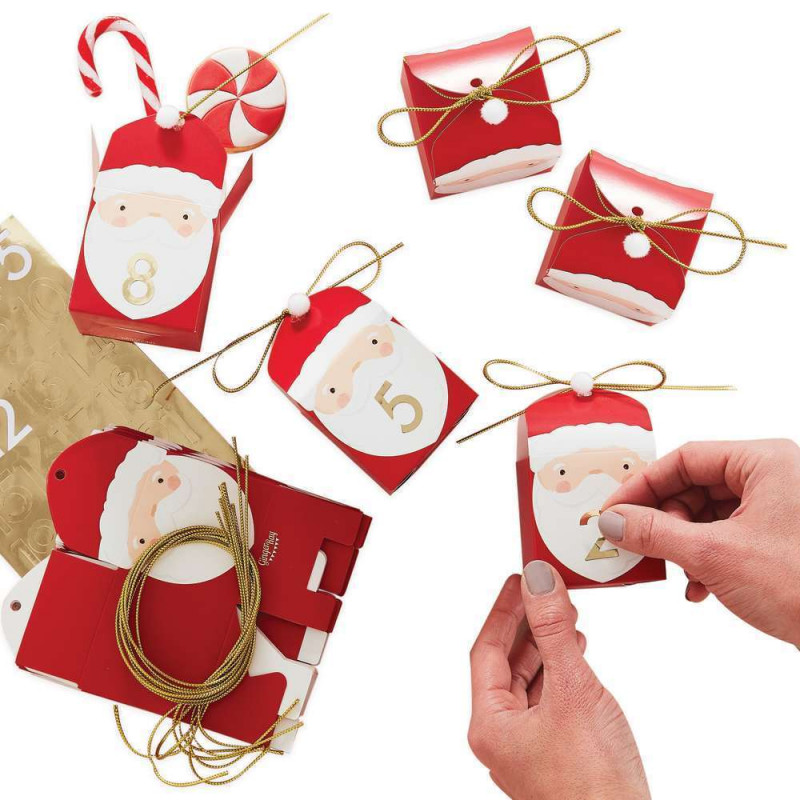 Calendrier de l'Avent Père Noël