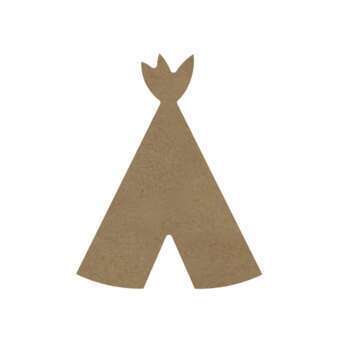 Support à décorer : Tipi 15cm