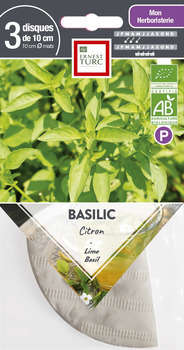Graines Basilic citron disque 0,158g