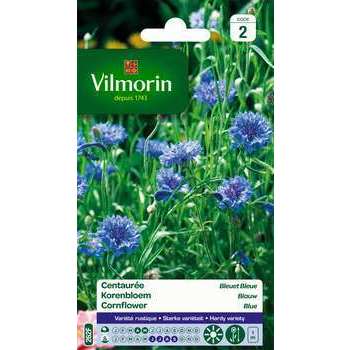 Centaurée Bleuet double bleue : en sachet