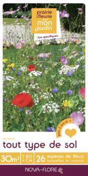 Prairie fleurie pour Tout Type de Sol : boite
