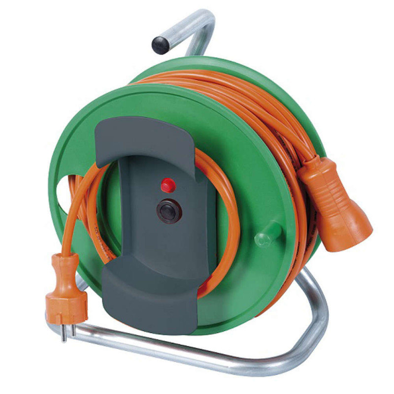 Enrouleur De Câble Électrique 25 M 3100 W