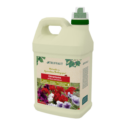 Engrais liquide Truffaut géraniums et fleurs de ba