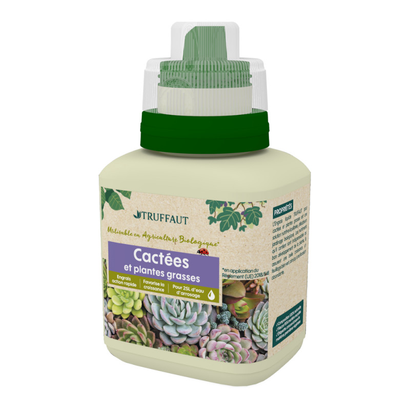Engrais liquide Truffaut cactées et plantes grasse
