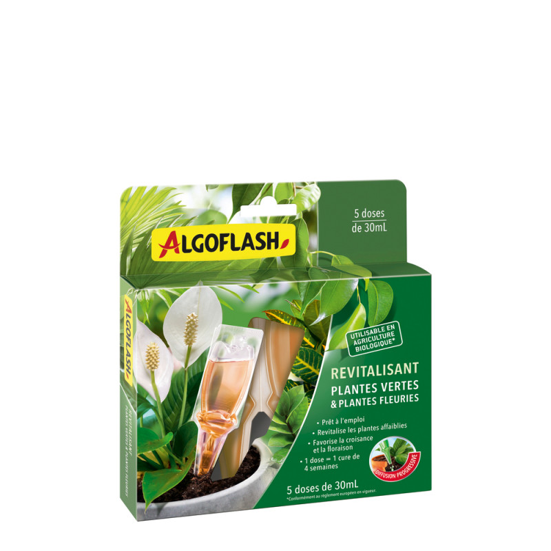 Revitalisant pour plantes vertes et plantes fleuri