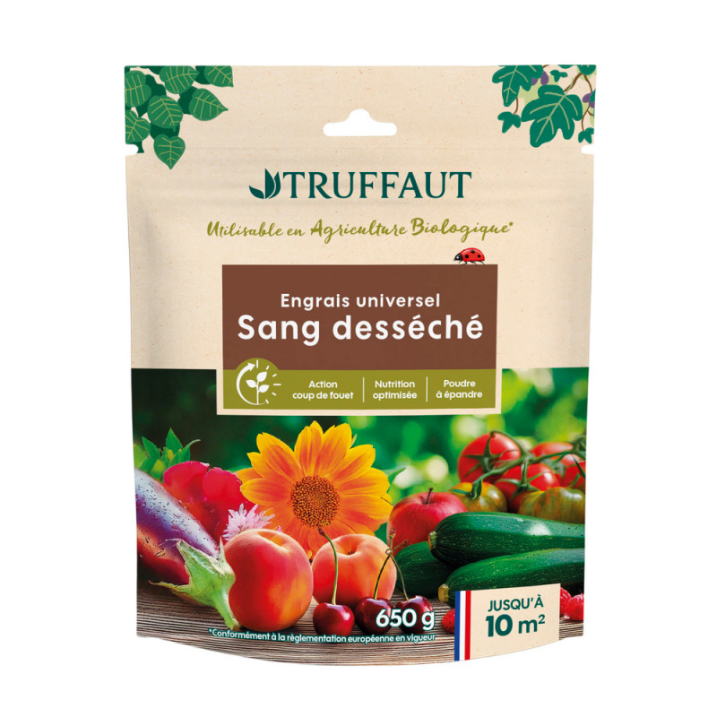 Engrais universel, sang desséché : 650g