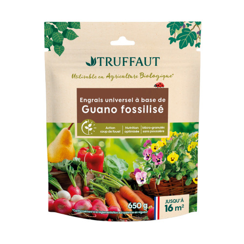 Engrais universel à base de guano fossilisé- 650Gr