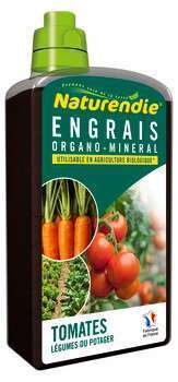 Engrais Tomates et Légumes du potager, flacon de 1