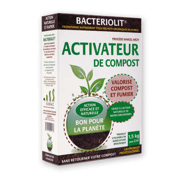 Bactériolit, activateur de compost : 1,5 kg