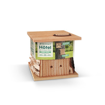 Abri double à coccinelles, en bois Douglas L. 16 x