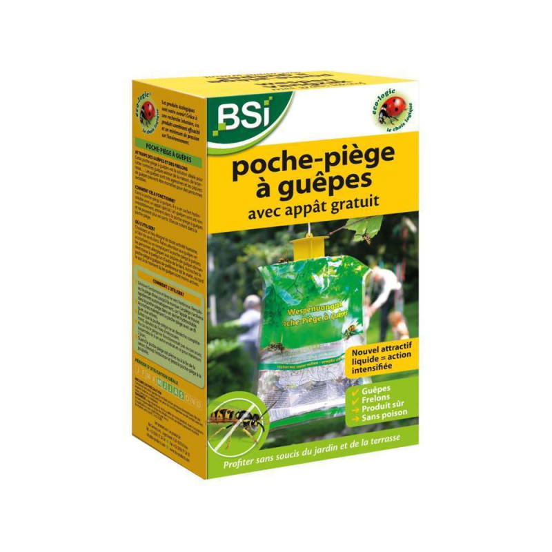 Poche piège à guêpes et frelons