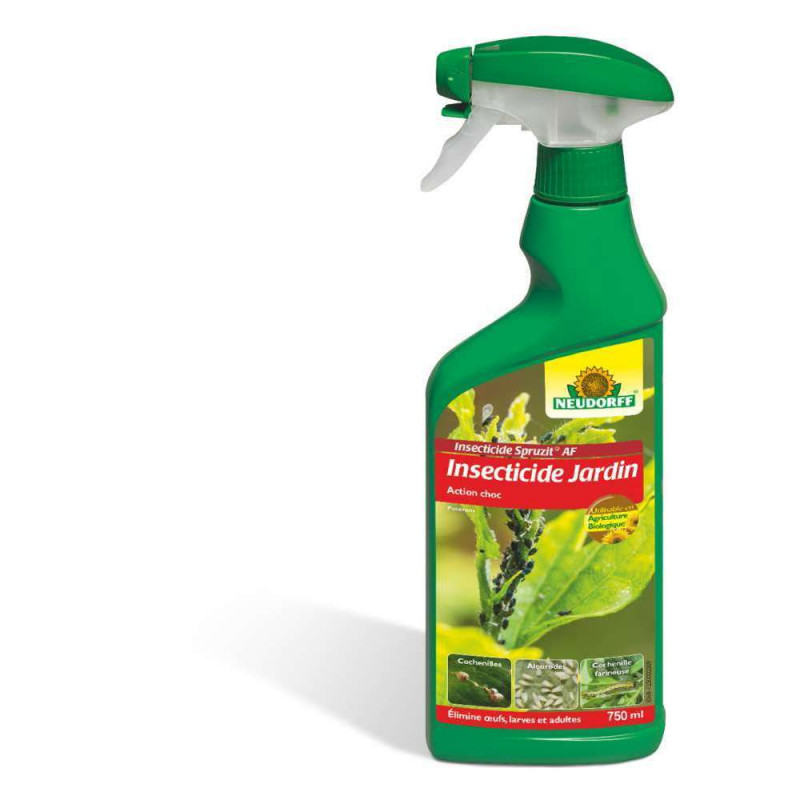 Insecticide jardin Spruzit - Prêt à l'emploi 750 m