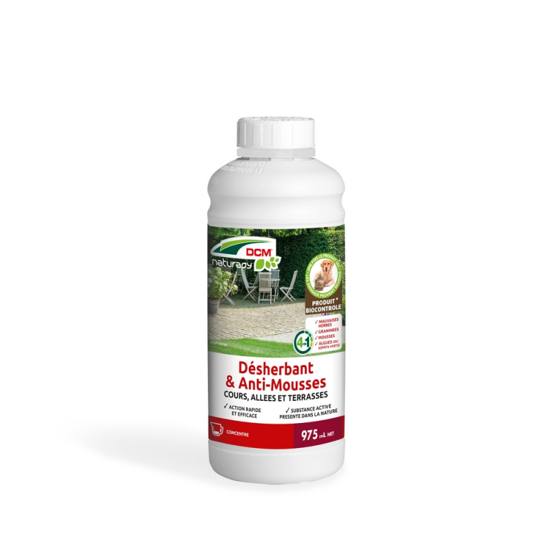 Désherbant & anti-mousses, en bouteille - 975ml
