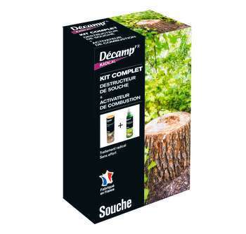 Kit destructeur de souche + activateur de combusti