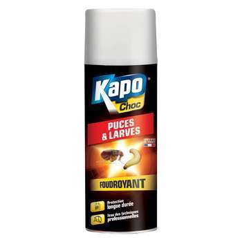 Aérosol foudroyant puces et larves 400ML