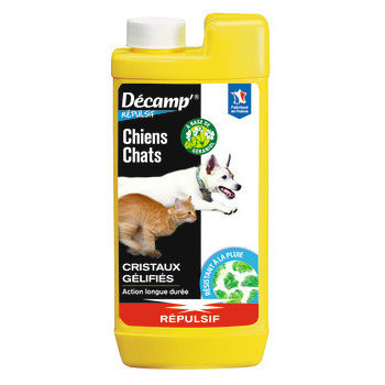 Répulsif chiens/chats en cristaux gélifiés