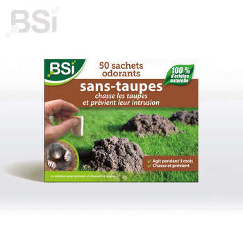 Répulsif taupe écologique 50 sachets